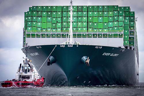 長榮海運EMC鹽田快船