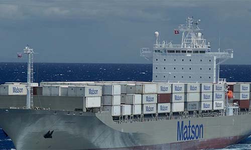 上海美森最快海運，卡派到美西9個工作日