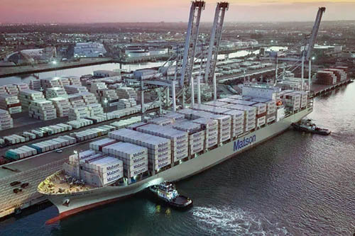 美森快船統(tǒng)一配送，其中正班船和加班船隨機(jī)配