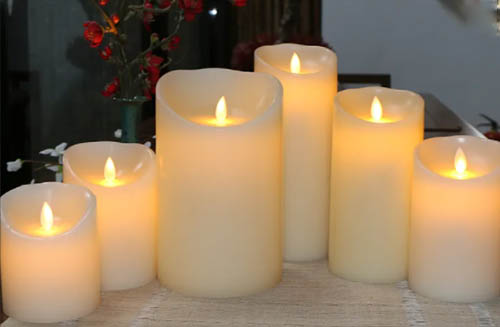 大豆香薰蠟燭香氣溫和、持久